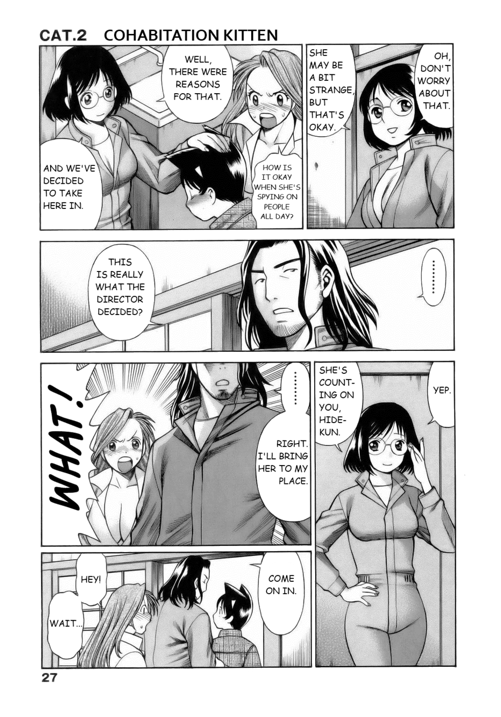 Hentai Manga Comic-Coneco !-Chapter 2-Cohabitation Kitten-3